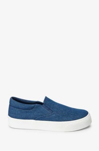 למכירה נעלי סניקרס מהממות לילדה - כחול ג'ינס מנקסט