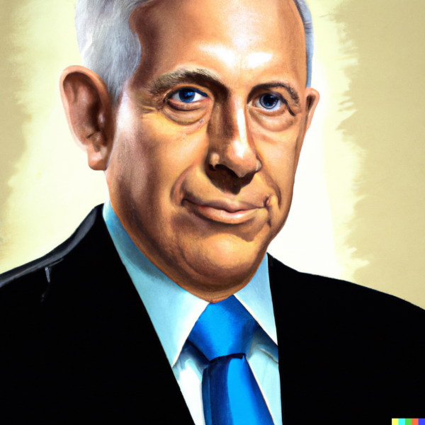 DALL·E 2023-01-25 23.36.48 - A portrait painting of Benjamin Netanyahu.png