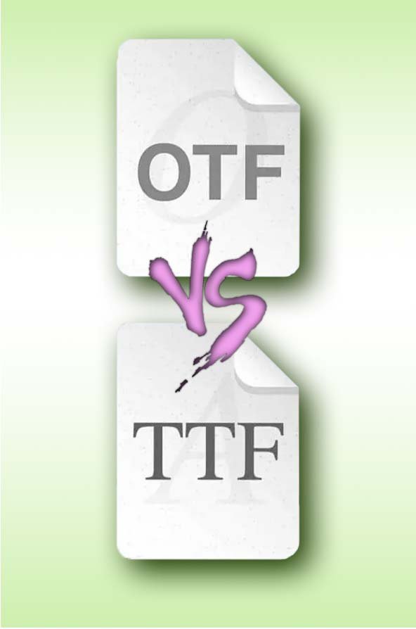 התפתחות פורמטים של גופנים: מ-PostScript ו-CFF, ל-TTF ו-OTF