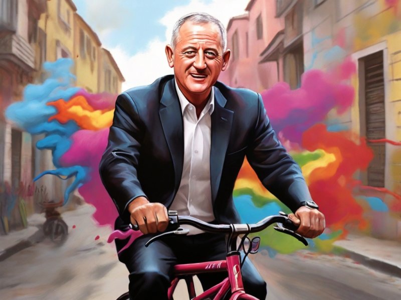 Default_A_photo_of_Benny_Gantz_riding_a_bicycle_in_a_colorful_1.jpg