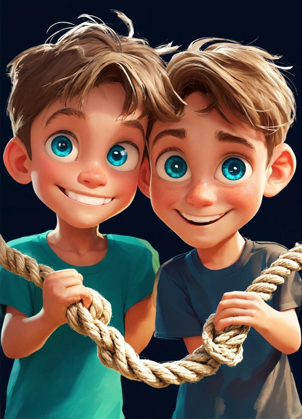 Two cute kids making rope knots one boy with big b (1).jpg