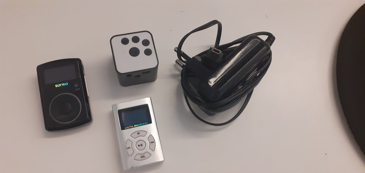 3 נגני MP3 קטנים