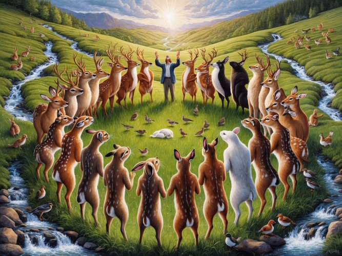 Default_Field_animals_stand_in_a_circle_praying_to_the_heavens_3.jpg
