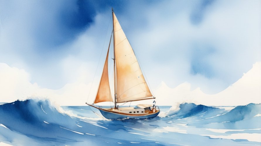 Default_Watercolor_painting_of_a_small_sailing_boat_the_boat_i_3.jpg