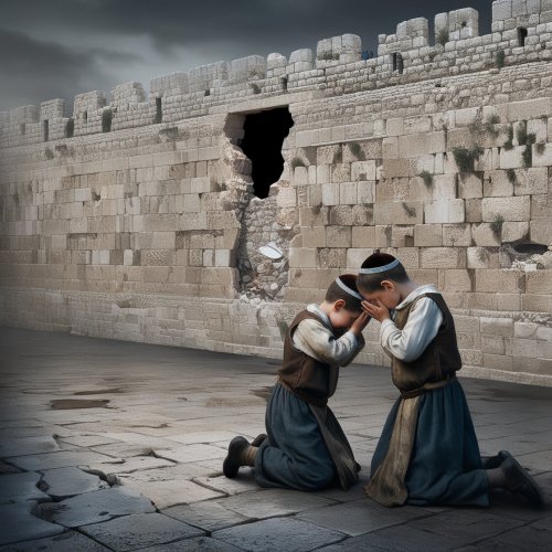 Default_A_realistic_picture_of_the_Jerusalem_city_wall_in_the_0.jpg