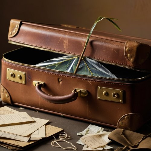 Default_A_worn_vintage_brown_leather_suitcase_with_golden_hard_3.jpg