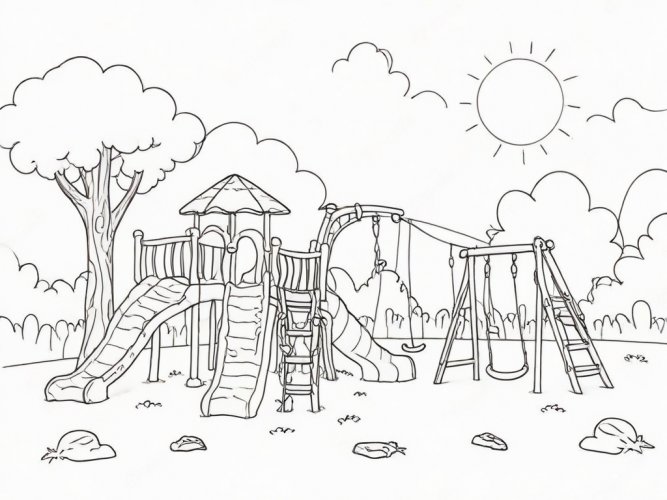 Default_Draw_a_lively_playground_scene_Include_a_tall_slide_sw_3.jpg