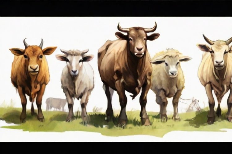 Default_Please_draw_the_following_animals_a_cow_a_bull_a_calf_2.jpg