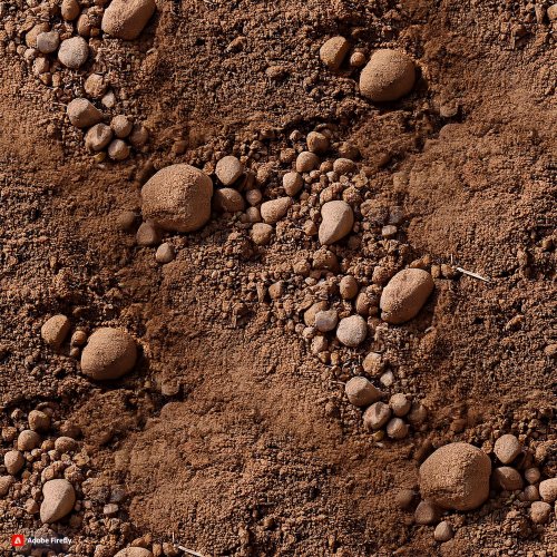 Firefly a picture of fine flat soil, seamless repeat pattern, view from above, hyper realistic...jpg