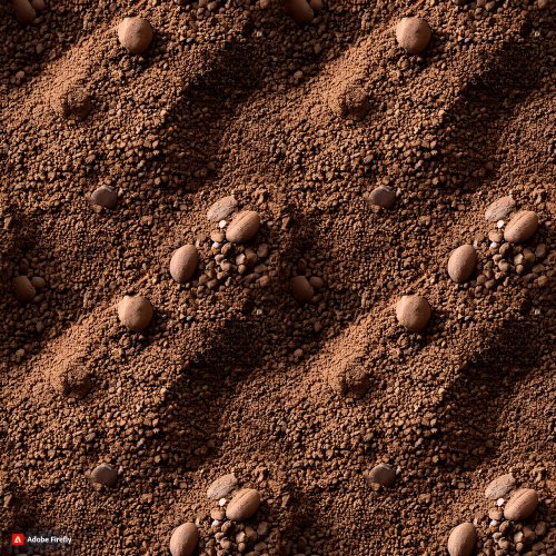 Firefly a picture of fine flat soil, seamless repeat pattern, view from above, hyper realistic...jpg