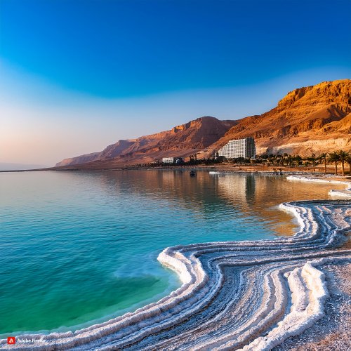 Firefly A realistic image of the Dead Sea in Israel from a unique, amazing angle, the iconic D...jpg