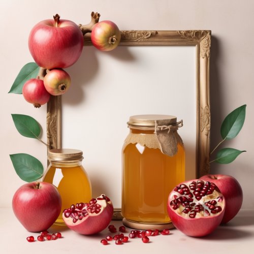 AlbedoBase_XL_a_photo_frame_surrounded_with_apple_and_honey_j_3.jpg