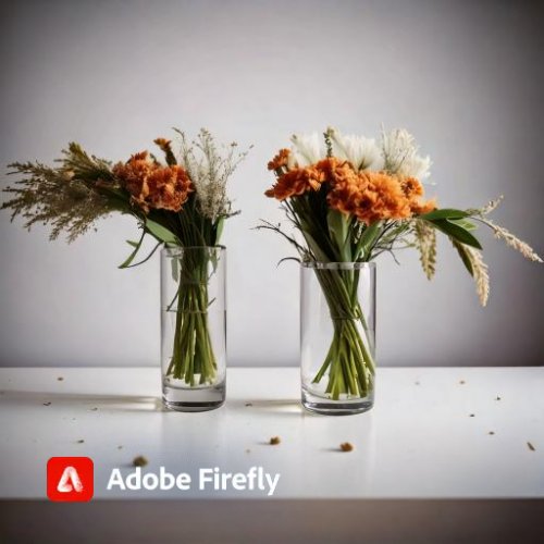 Firefly a realistic bouquet of flowers, the referenced photo should be the vase 34244 (1).jpg