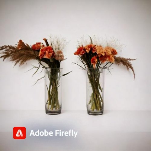 Firefly a realistic bouquet of flowers, the referenced photo should be the vase 34244.jpg