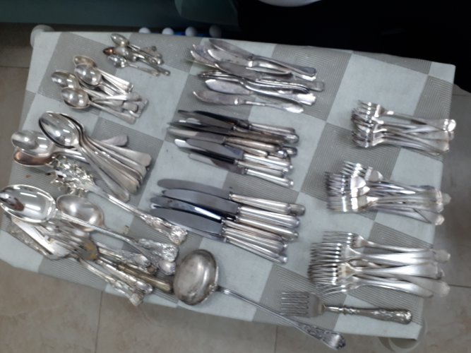 כלי כסף, סכום מכסף עם חותמת