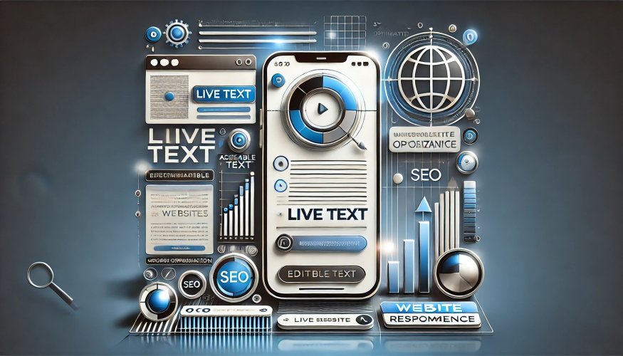 למה קריטי להשתמש בטקסט חי באתר?