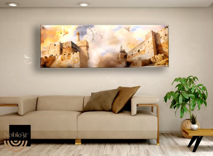 תמונות יודאיקה לסלון מפרספקס