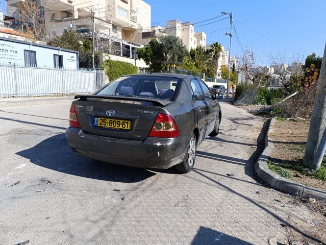 טויוטה, קורולה, שנה 2007 במצב מצויין