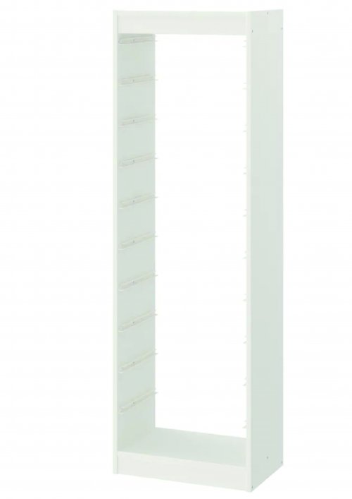 מסגרת לאחסון משחקים של איקאה - במצב כחדש ממש (צבע לבן)