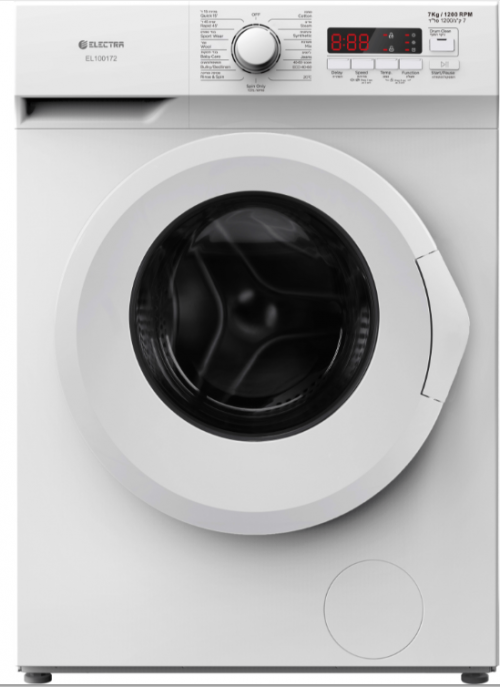 מכונת כביסה 7 ק"ג Electra EL100172 פתח קדמי