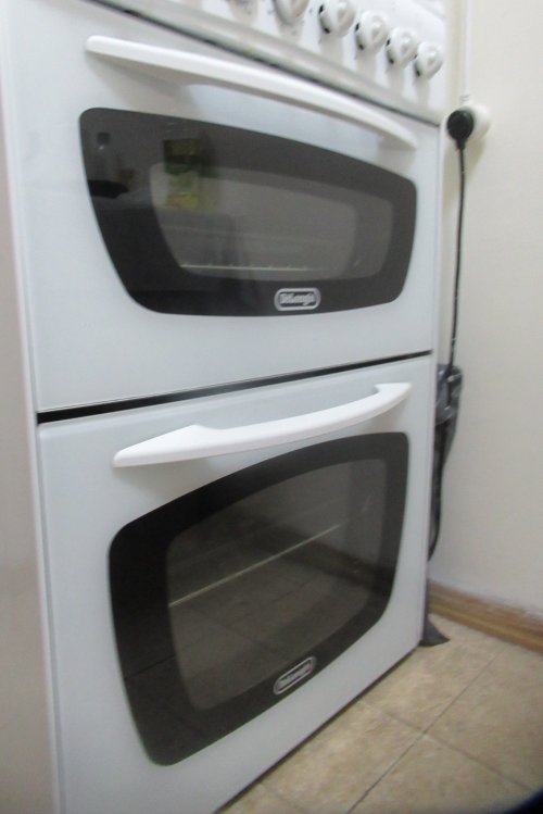 תנור דלונגי מצויין דו תאי + כיריים.