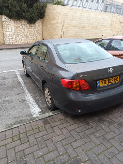 טויוטה קורולה רובוטית 13000 ש"ח
