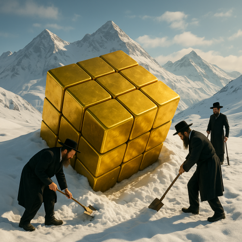 20250519_1506_קובייה זהובה בהר מושלג_remix_01jvm6yk7kf78bnt3c8h3hgg5b.png