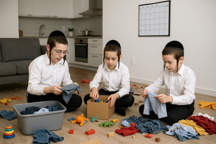 סדר וארגון- איך מתחילים- מאמר שלישי בסדרה