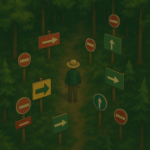 תופעה: מרוב עצות - אתם לא מוצאים את עצמכם?