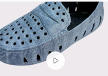 נעלי פלופרס מידה J1 כמו 32-33 צבע גינס  ב130 שקל