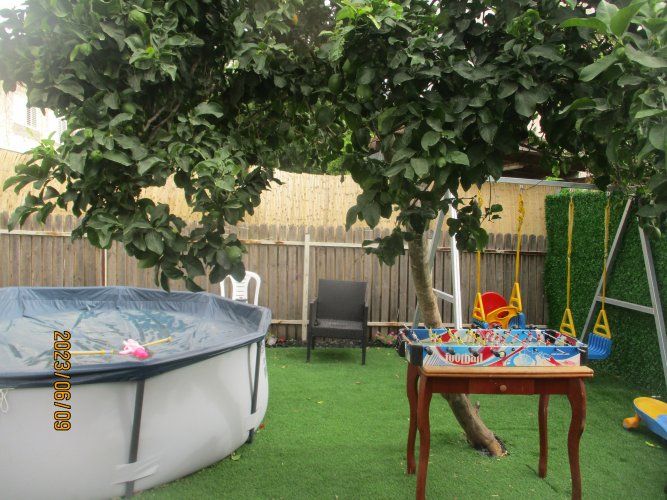 דירת גן קסומה בצפון