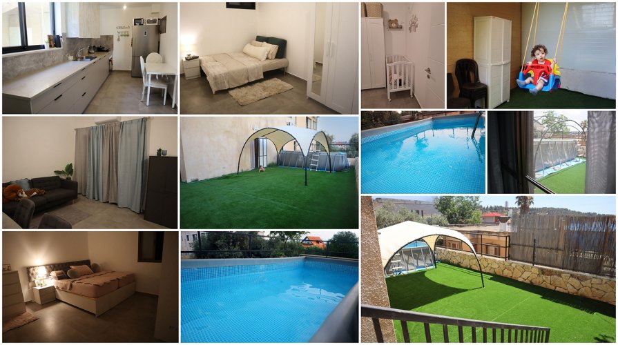 דירת נופש ביישוב חשמונאים צמוד לקרית ספר