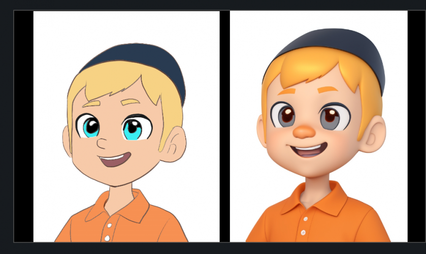 איך להפוך ציור סקיצה לתלת־ממד בלי לאבד את הסגנון האישי