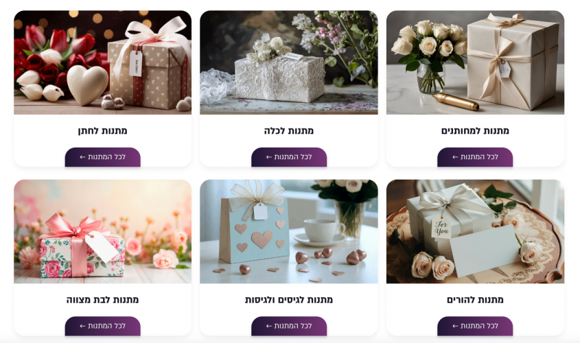 חדש! קישורים למתנות יפיפיות לאירועים מאליאקספרס!