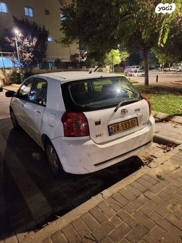 למכירה טויוטה קורולה רנקס 2007 במצב מעולה