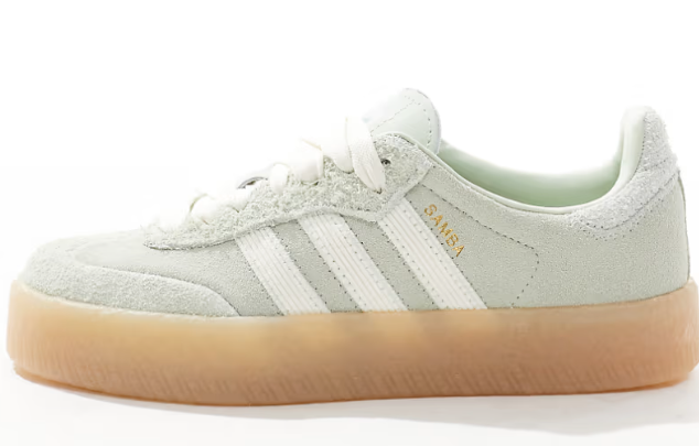 נעלי סמבה מקורי בצבע ירוק מנטה - חדשות באריזה!