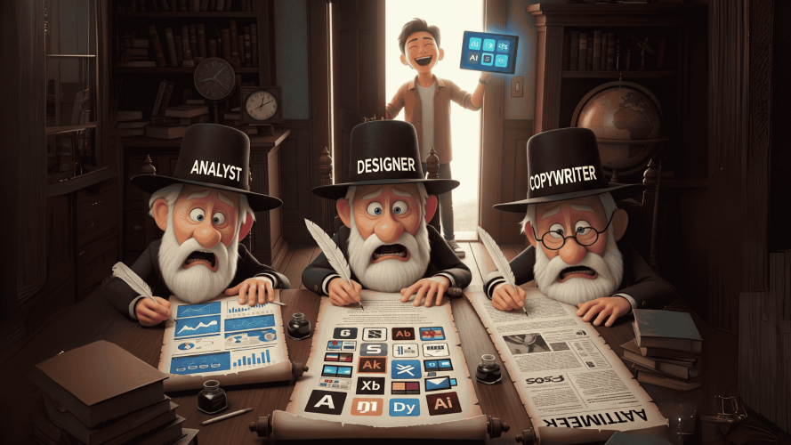 דור השיווק הישן נכחד, ואותו מחליף דור ה-One men show