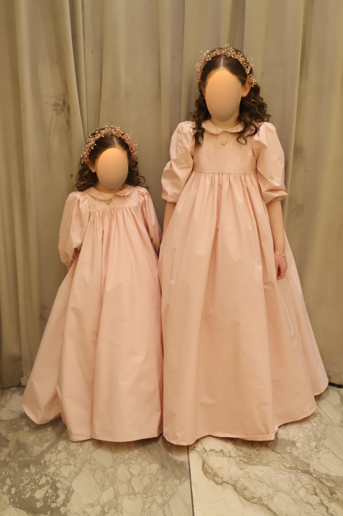 2 שמלות ורודות יוקרתיות ומהממות מידות 6 ו 10