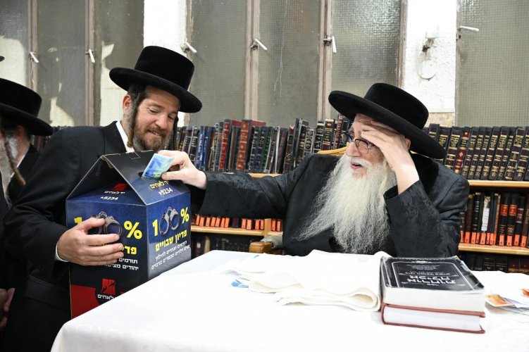 גדולי ישראל פתחו את המגבית השנתית "כופר נפש" לטובת ארגון הפעילים יד לאחים