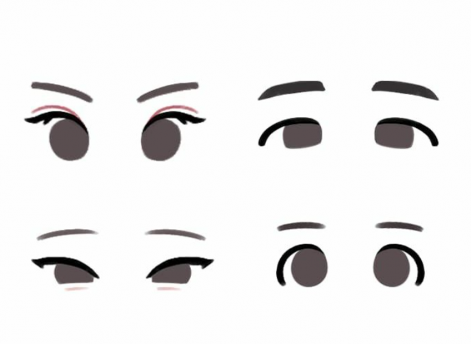 אנימה 4 ✏️ מתחילים לצייר אנימה • עיניים 👀 פרק 1