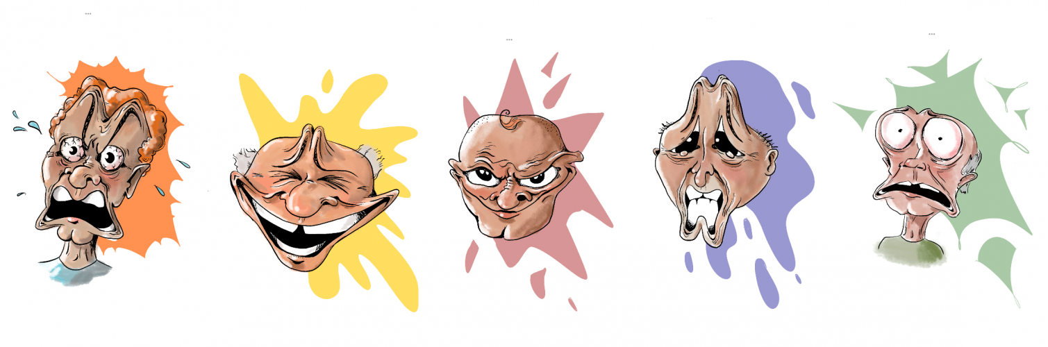 קריקטורה מוגזמת