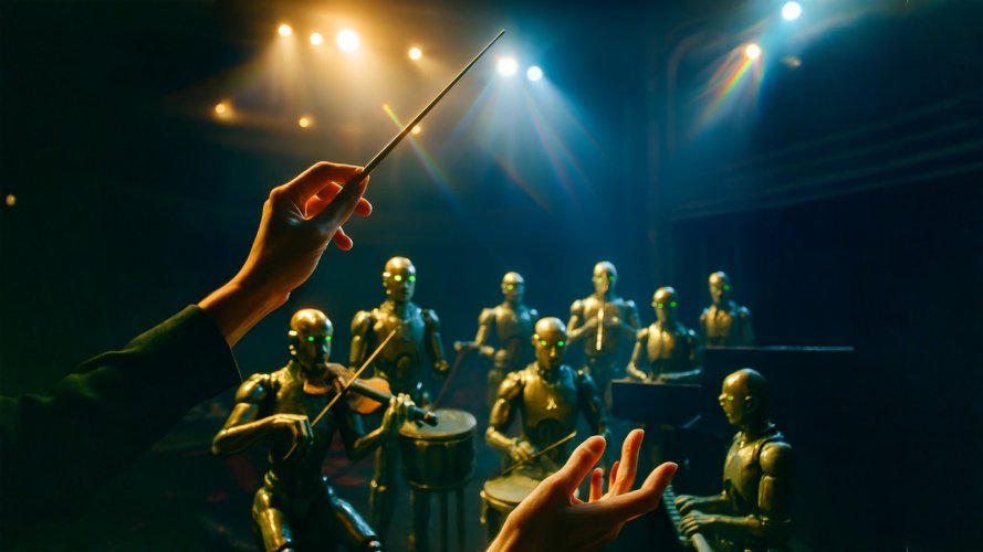 בעולם של רובוטים, בואי לנצח!