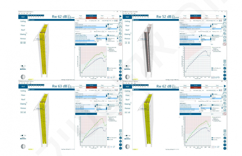 בידוד רעש בין קירות