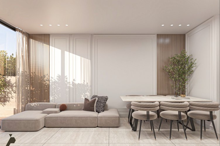 כשחושבים על כל פרט, גם סלון קטן יודע לגדול