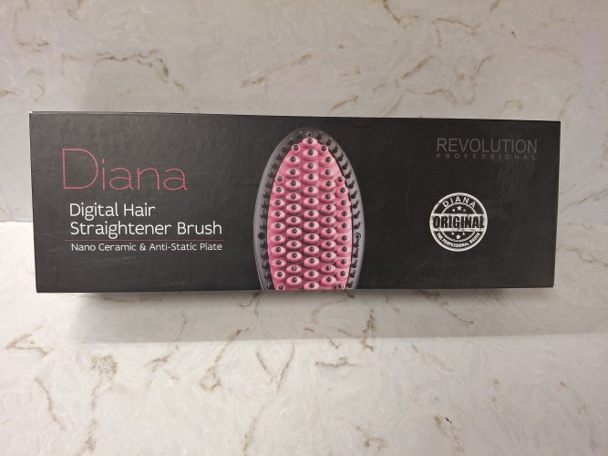 מברשת חשמלית מחליקה שיער diana מכשירים לעיצוב שיער