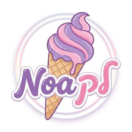 gemini-image-2_a_logo_for_a_ice_cream_with_the_words_Noa_לק_in_the_colors_purple_pink_and_whi-...jpg