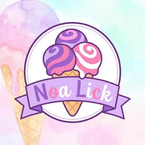 gemini-image-2_a_logo_for_a_ice_cream_with_the_words_Noa_Lick_in_the_colors_purple_pink_and_wh...jpg