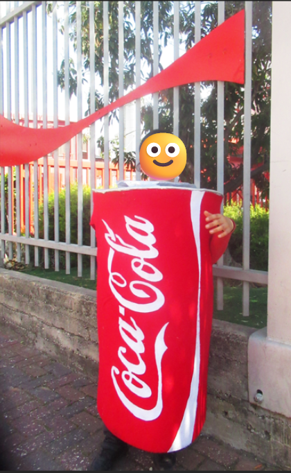 תחפושת קוקה קולה נדירה