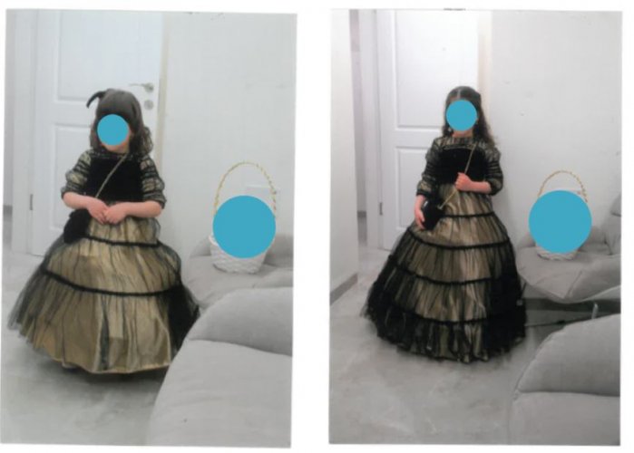 למכירה 2 שמלות לתחפושת נסיכה