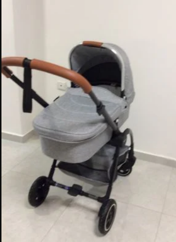 למכירה עגלת בייביבוס במצב חדש